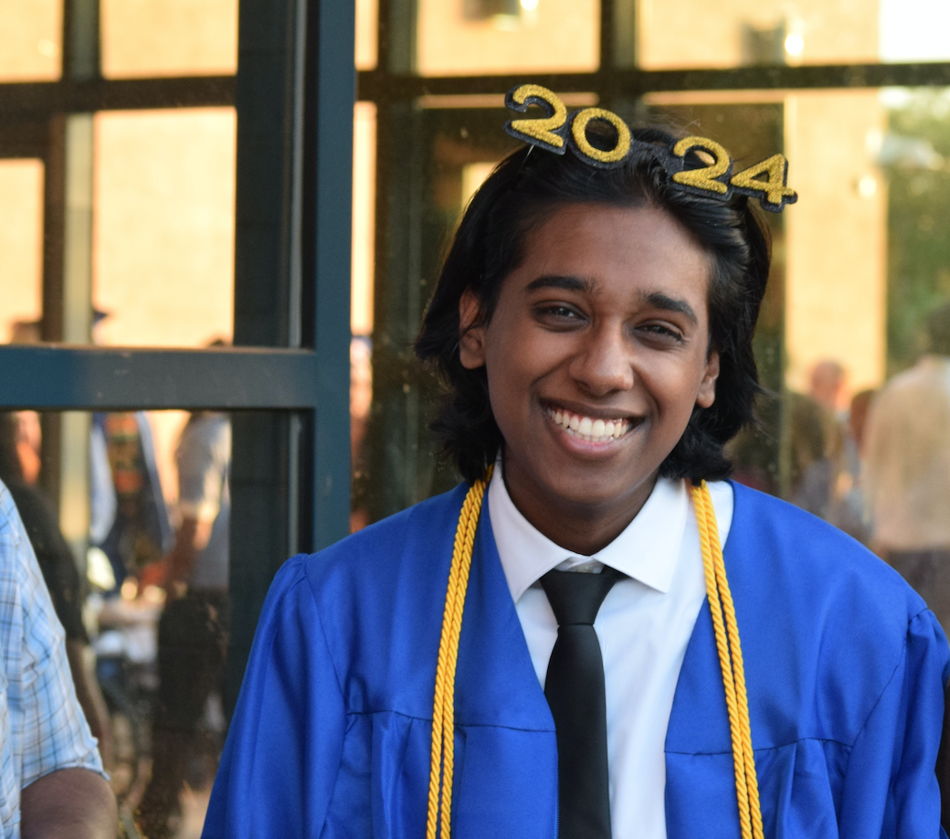 smiling graduate 2024